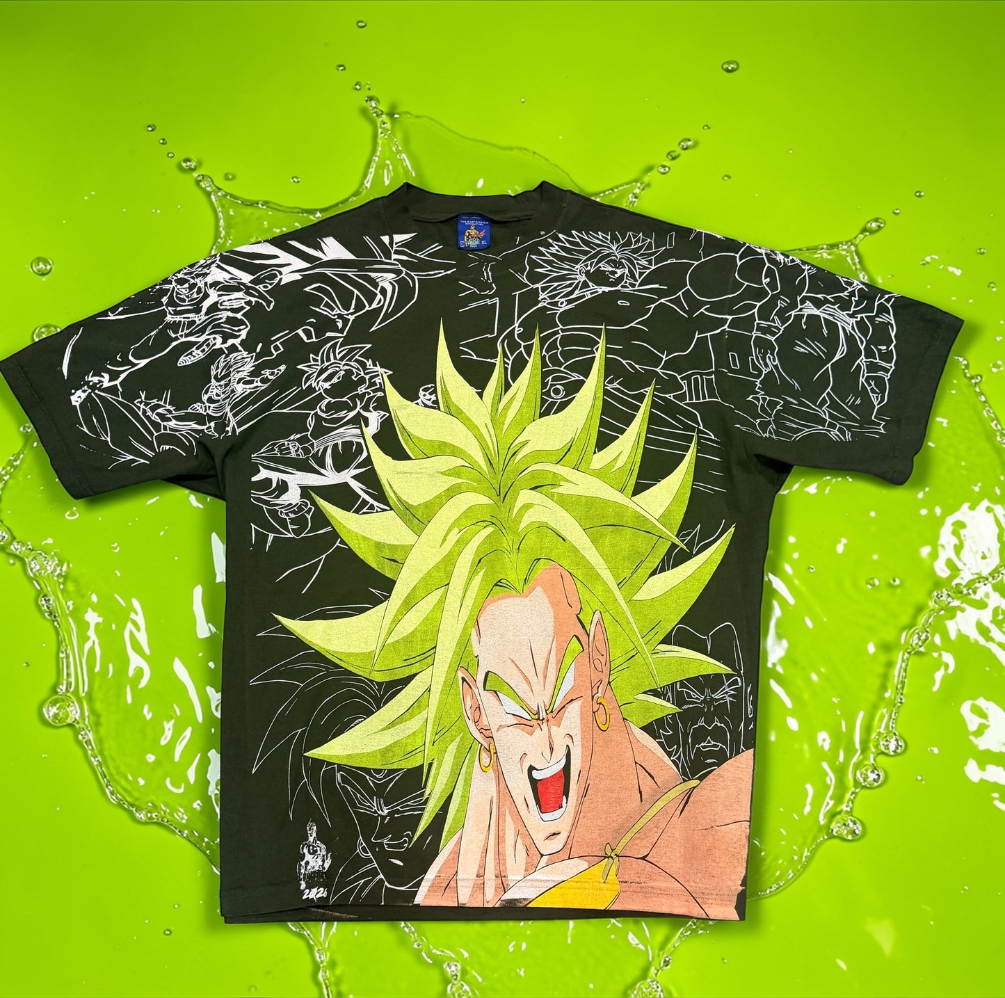 Dark Green - Mega Print Broly