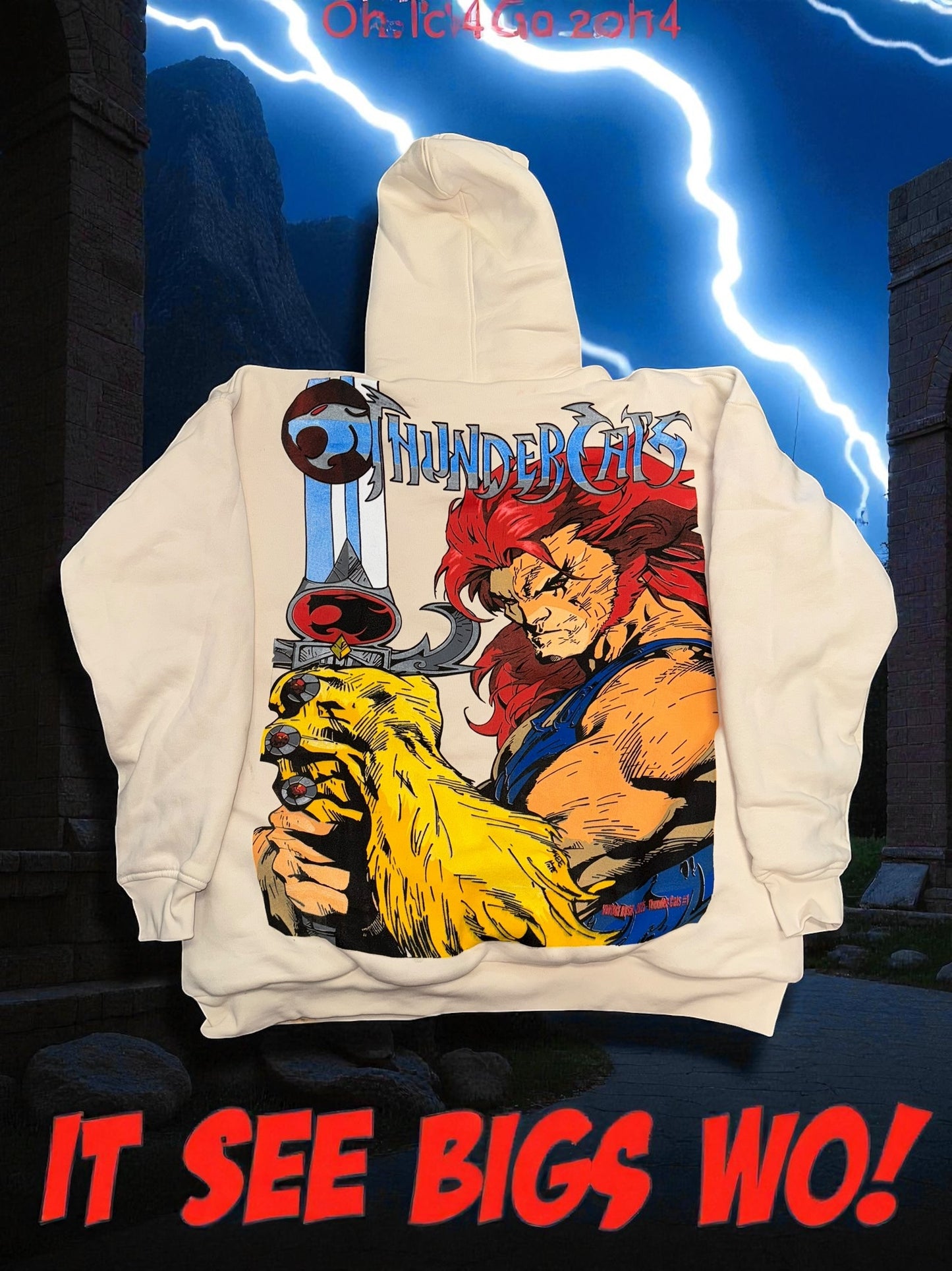 Cream Premium - Thunder cats Front & Lionel back