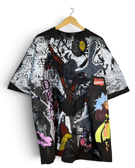 Faded - Nightcrawler - Celestial Rouge - Death - 360 Shirt