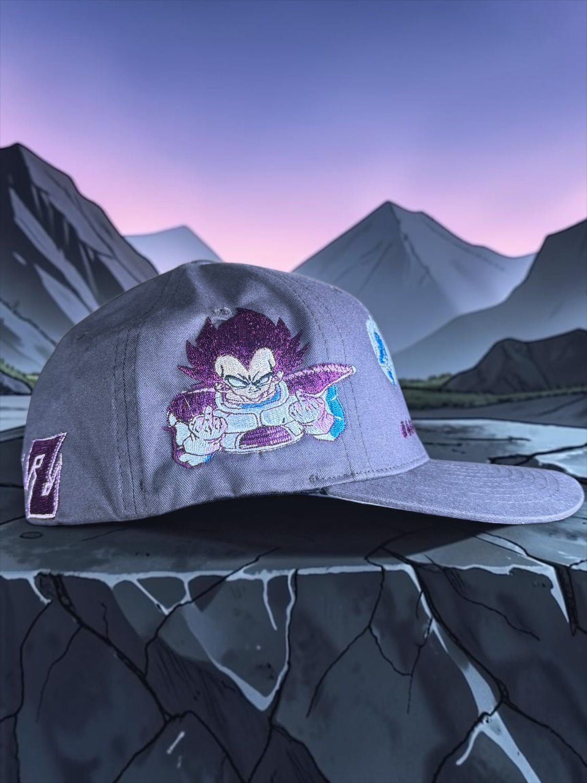 Gray - Vegeta DBZ Hat