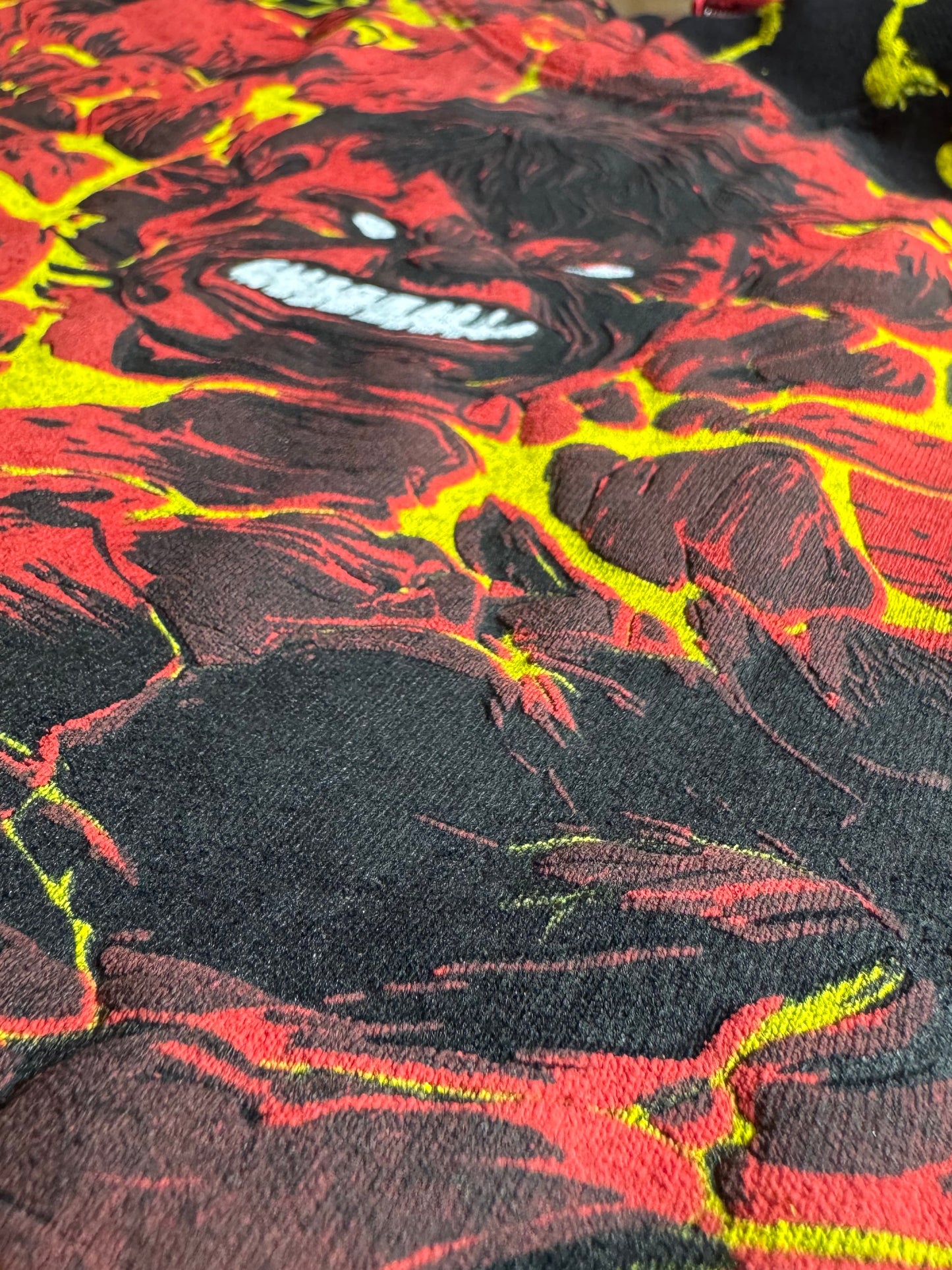 Black - Red Hulk Tee