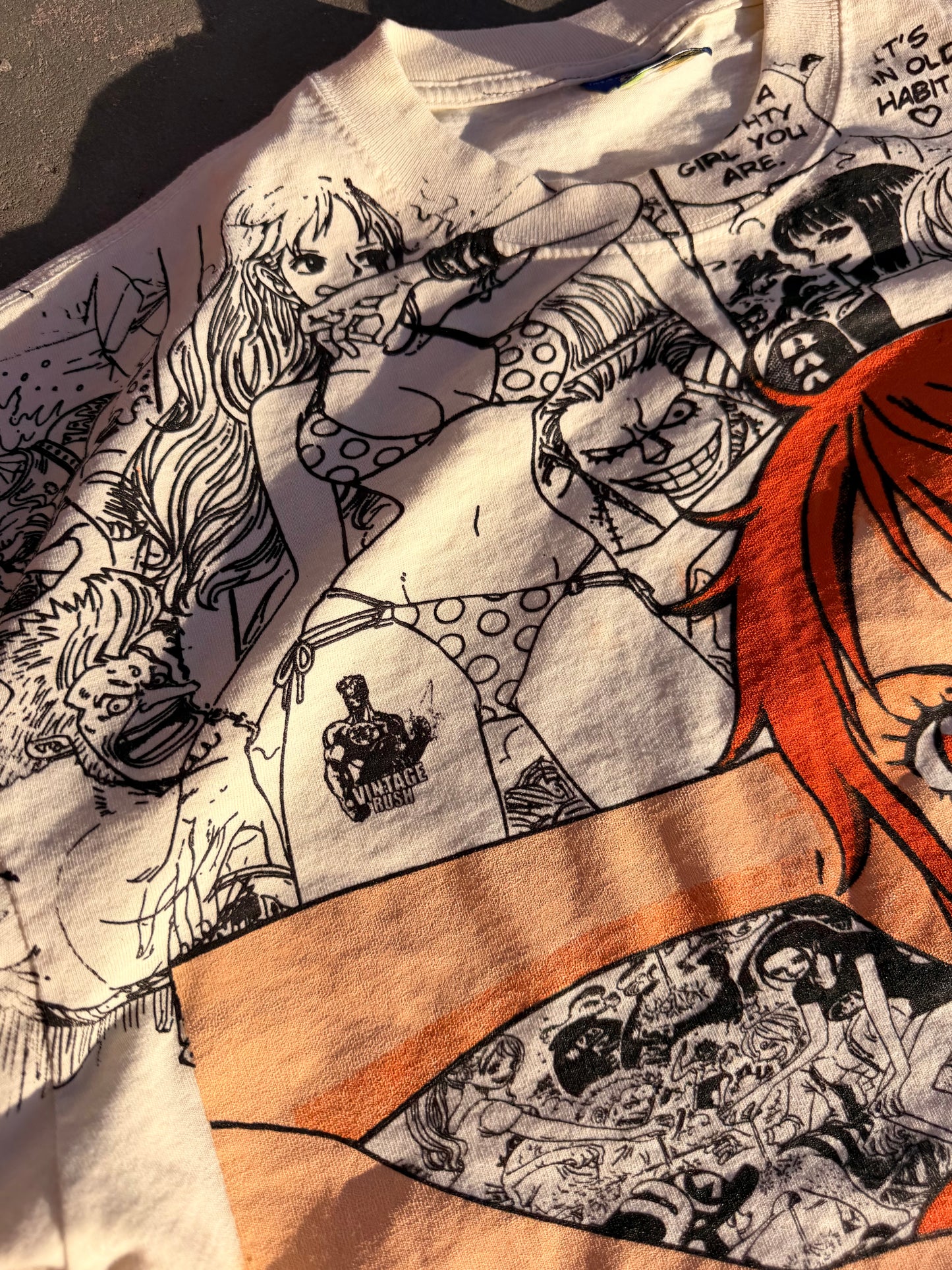Cream - Nami Mega print