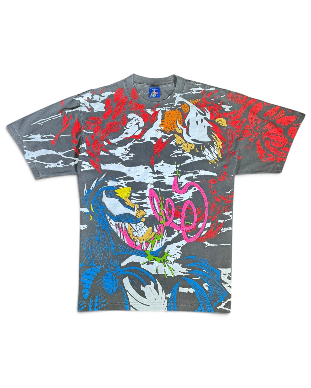 Faded - Venom VS Carnage Front and Back - Shirt
