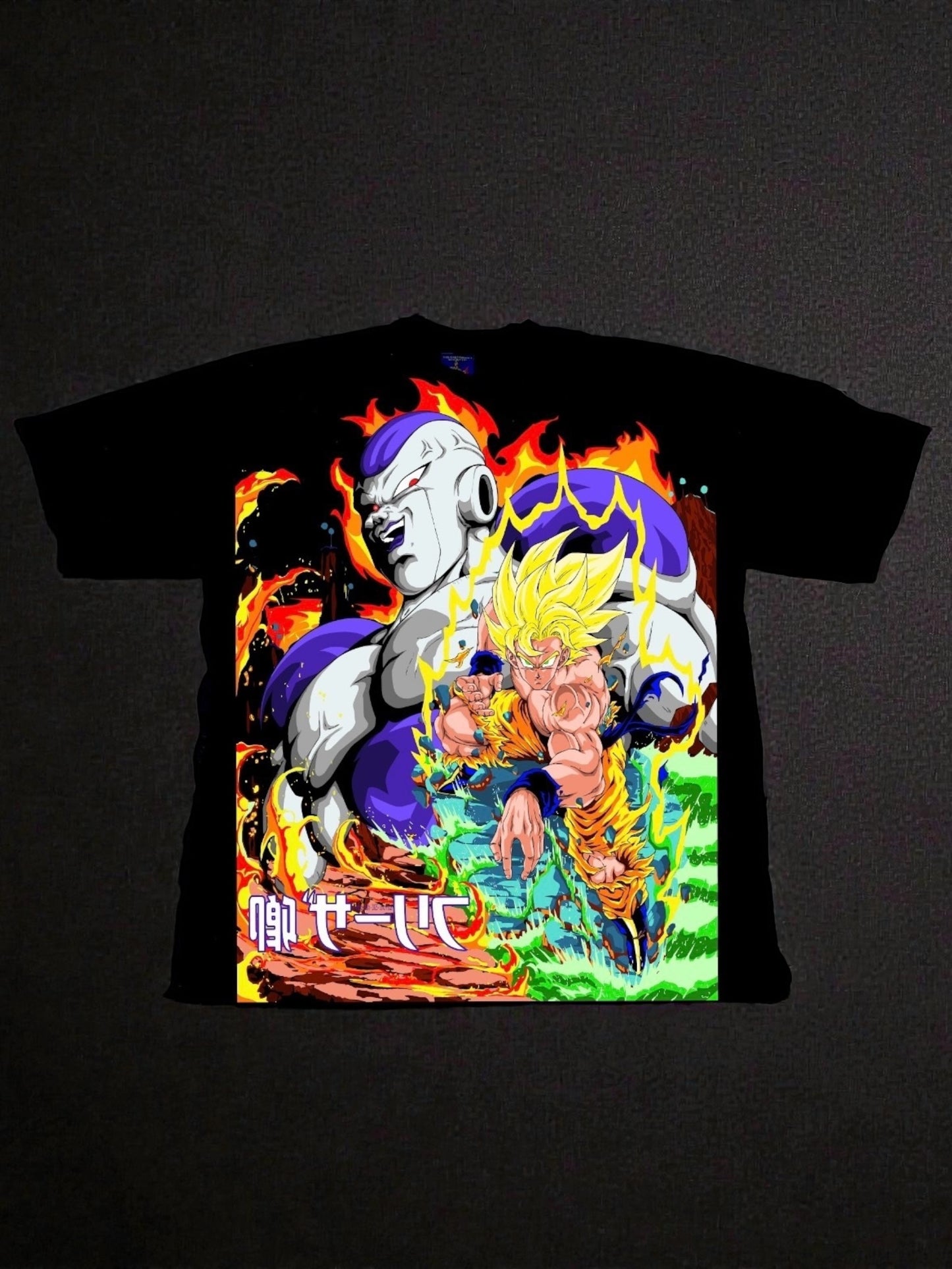 Black - Goku SSJ Front & Lord Freiza Back