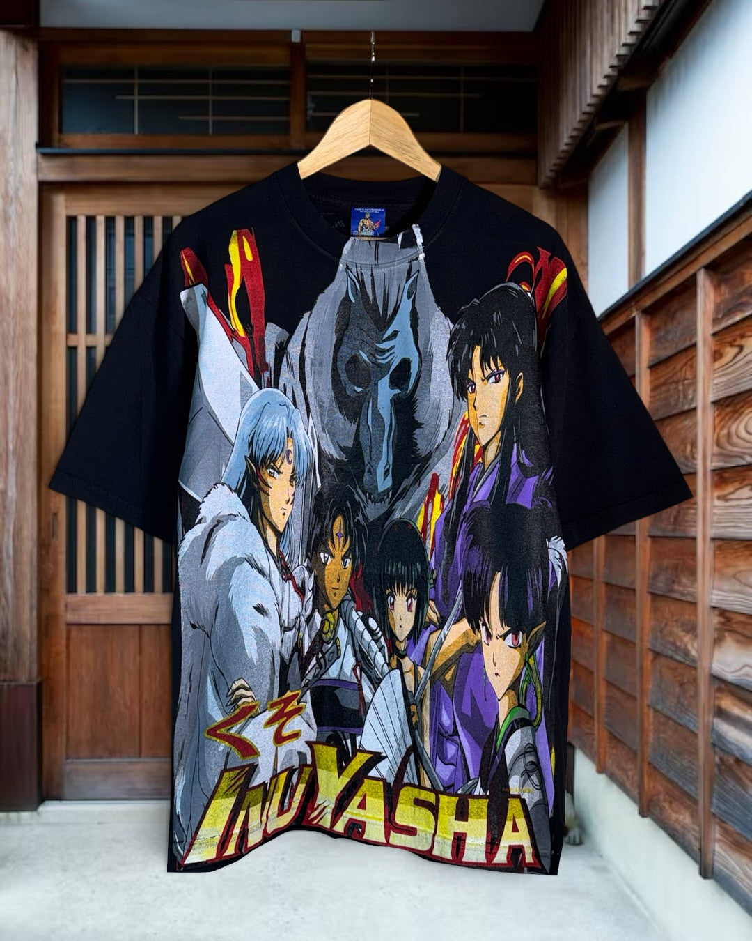 Black - Inuyasha Group Hit Front - F Inuyasha Back