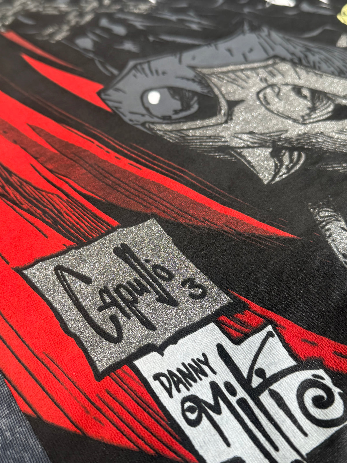 Gray Acid Wash - Spawn Pieces of Me Front - Medieval Spawn Back