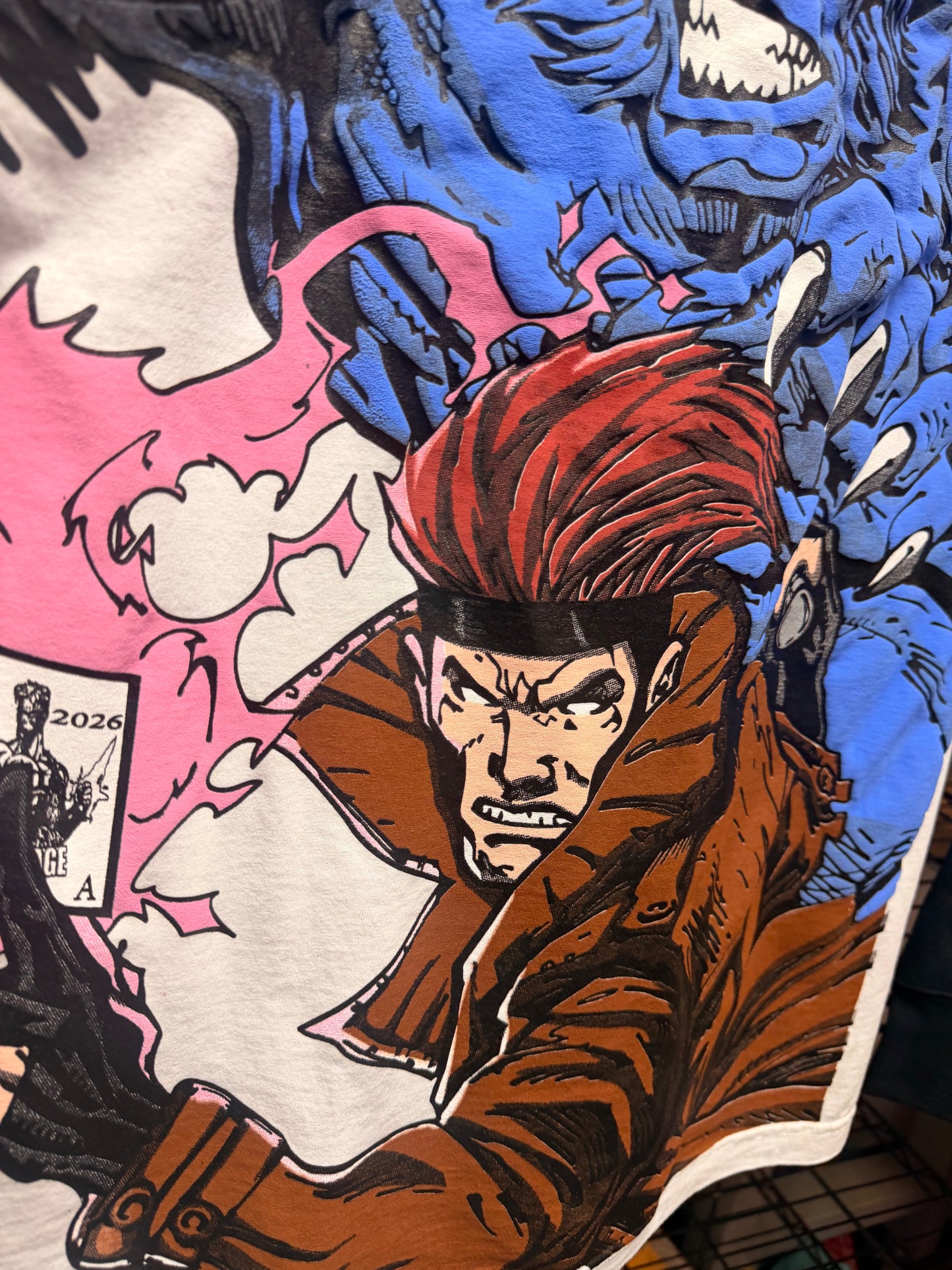 White - X-Men Team Front & Beast & Gambit back