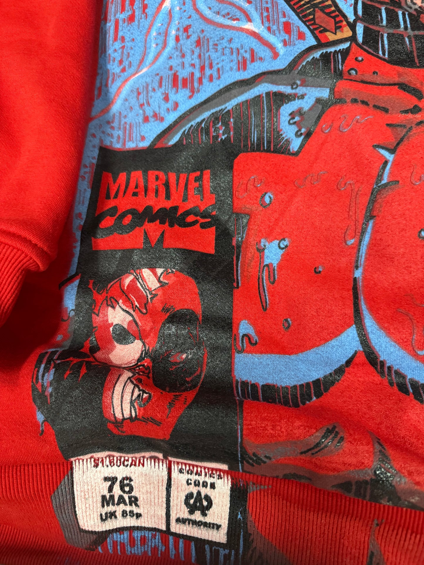 Red small errors  Premium - Deadpool 1/1 hoodie
