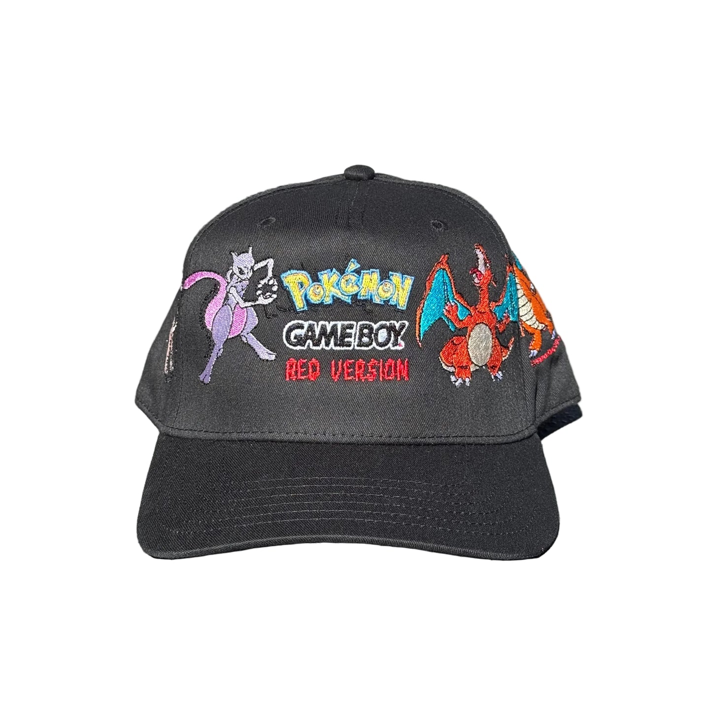 Pokemon “Red Version” Black Snapback HAT