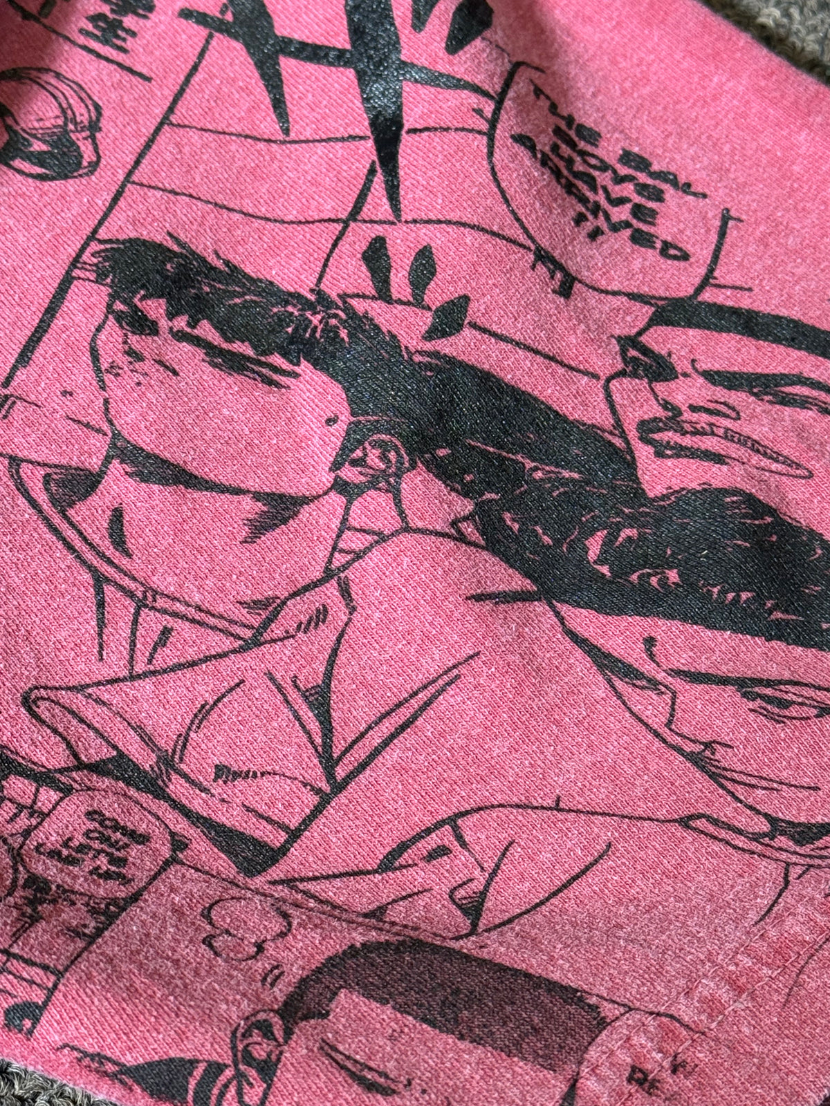 Faded Red - SlamDunk Manga Panels Mega Print - Shirt