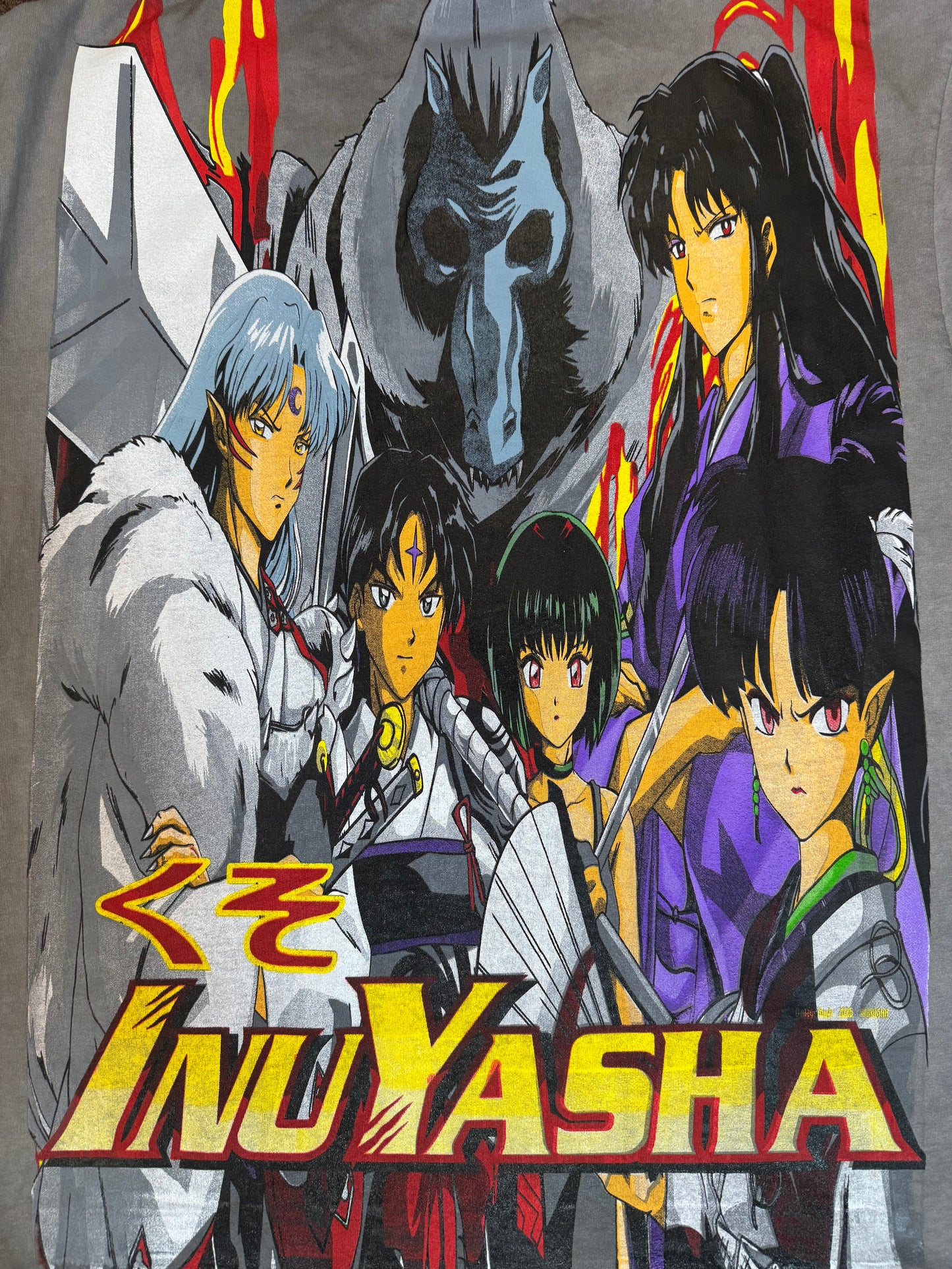 Black Oil Wash - F Inuyasha Front - Inuyasha Group Hit Back