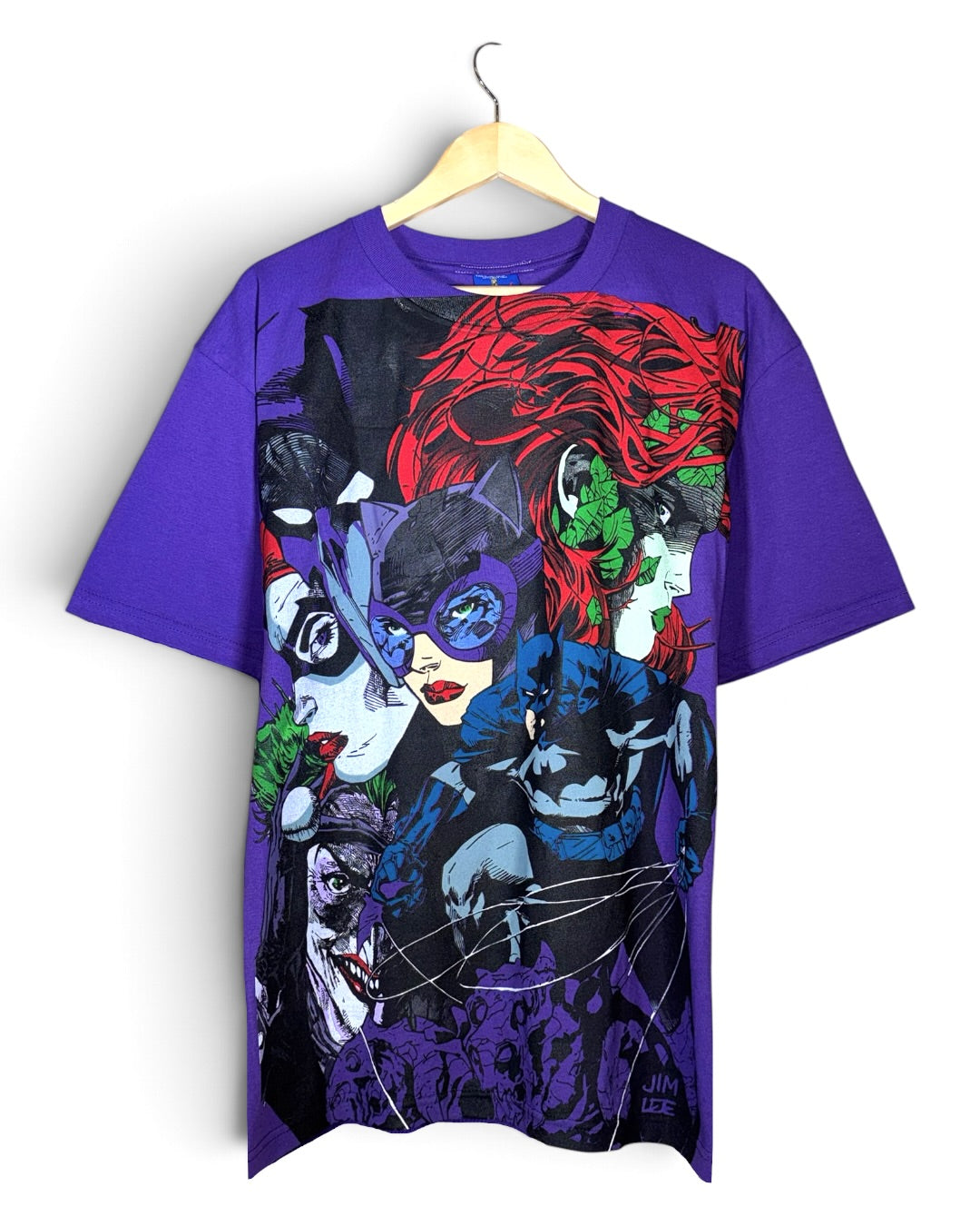 Purple - Villains Front - Batman & Catwoman Back