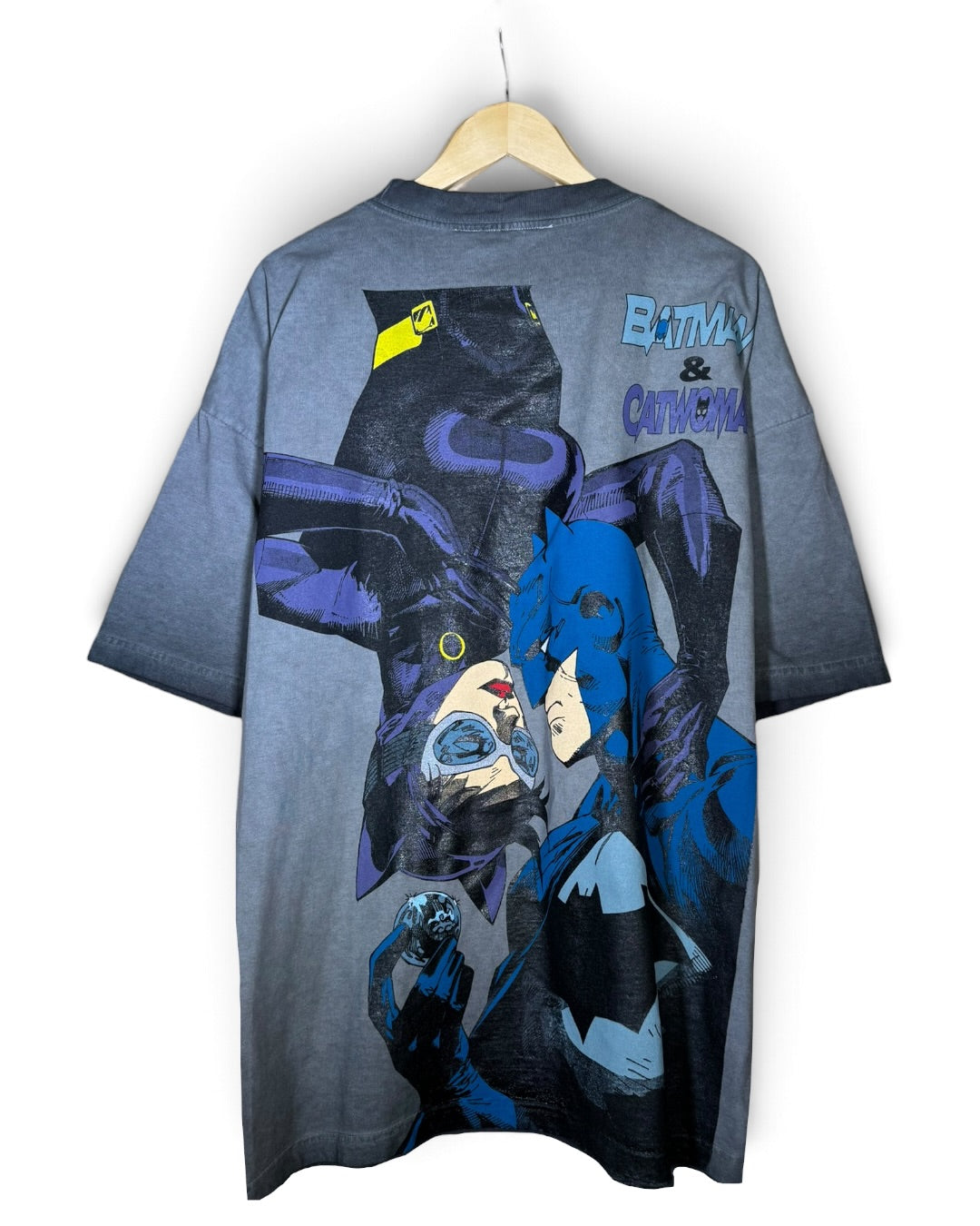 Black Oil Wash - Villains Front - Batman & Catwoman Back