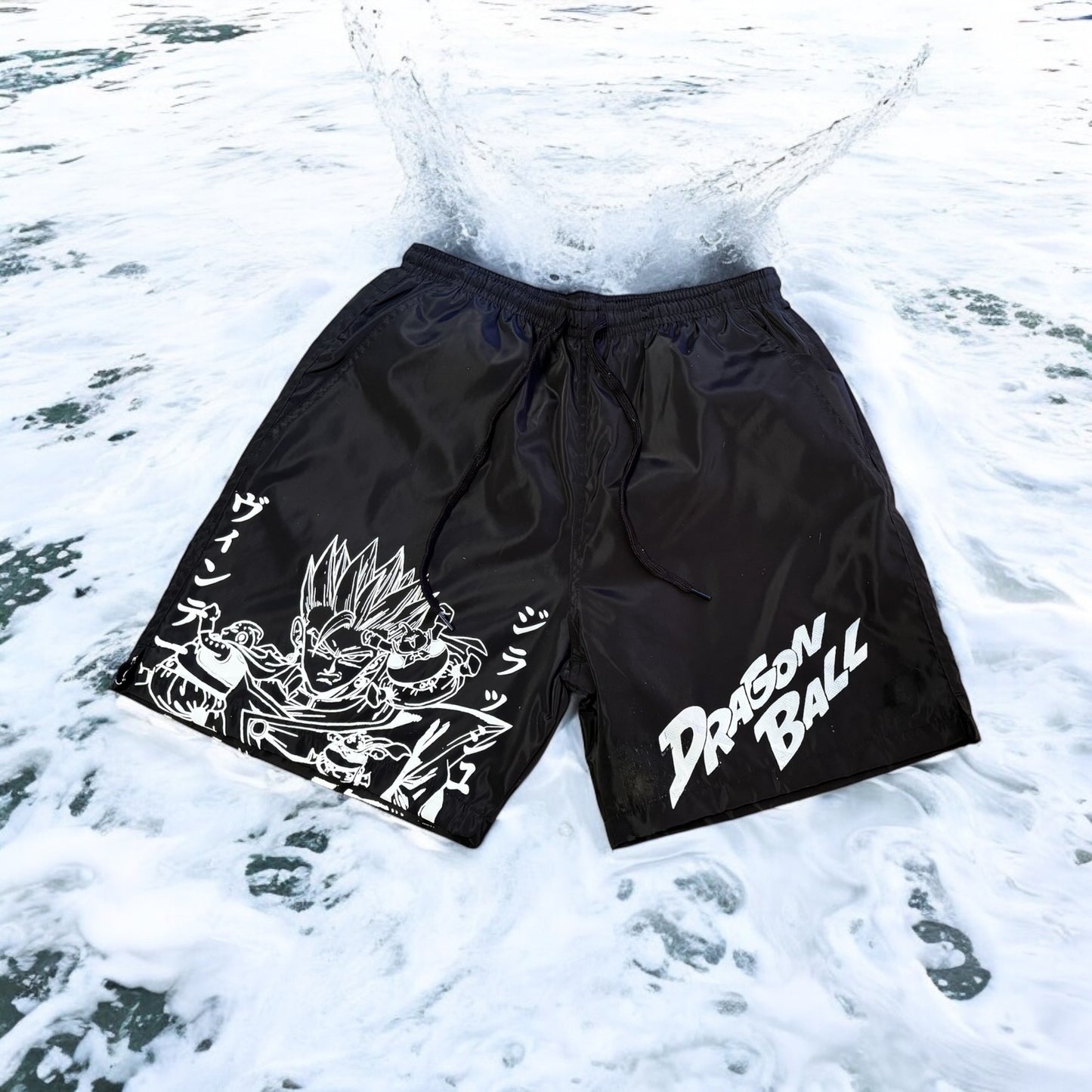 (Black Friday) Nylon Black - Mystic Gohan shorts