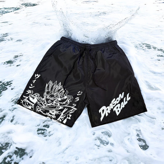 (Black Friday) Nylon Black - Mystic Gohan shorts