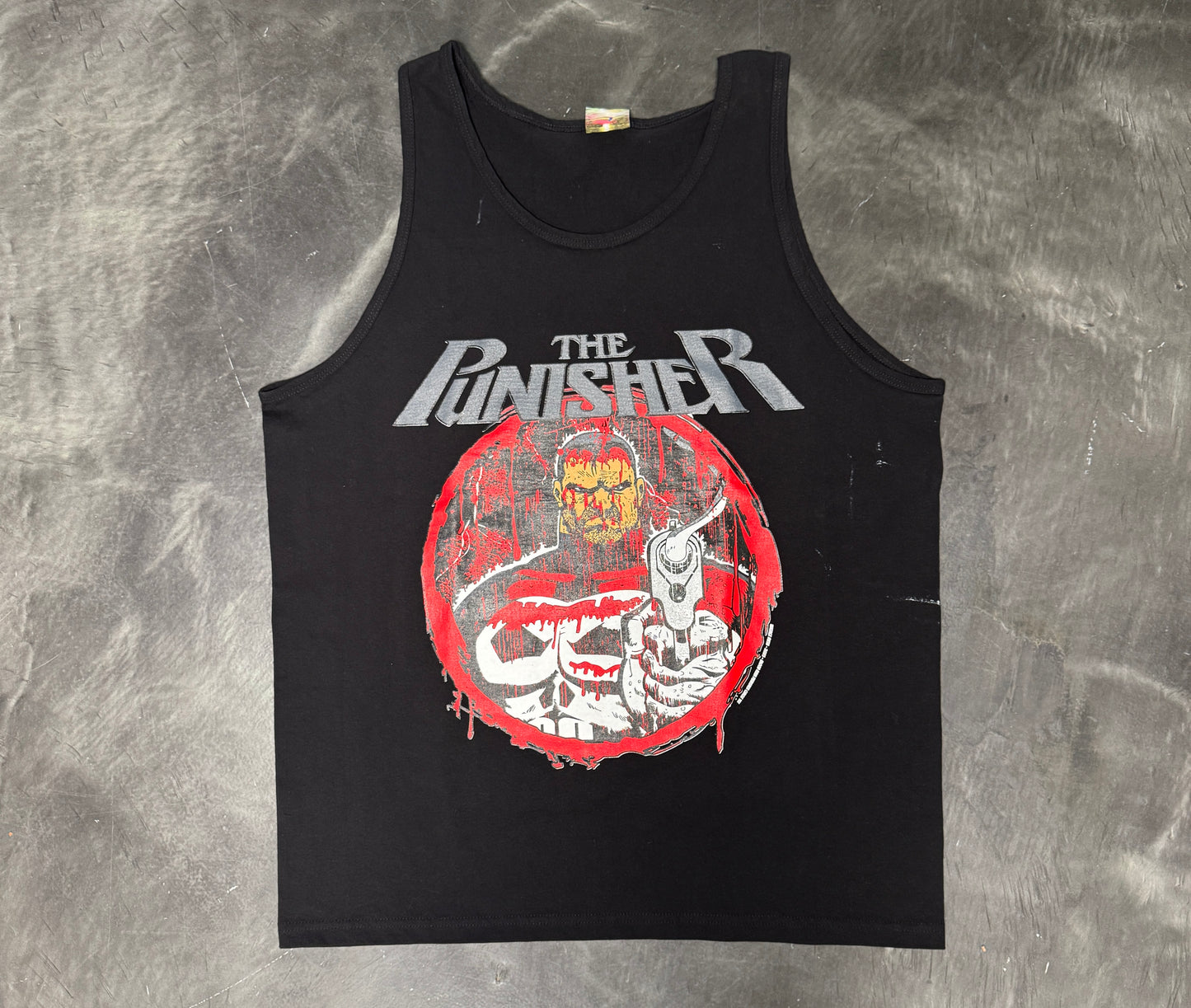 (Black Friday) XL- Black Tank Top -Blood Rain Punisher