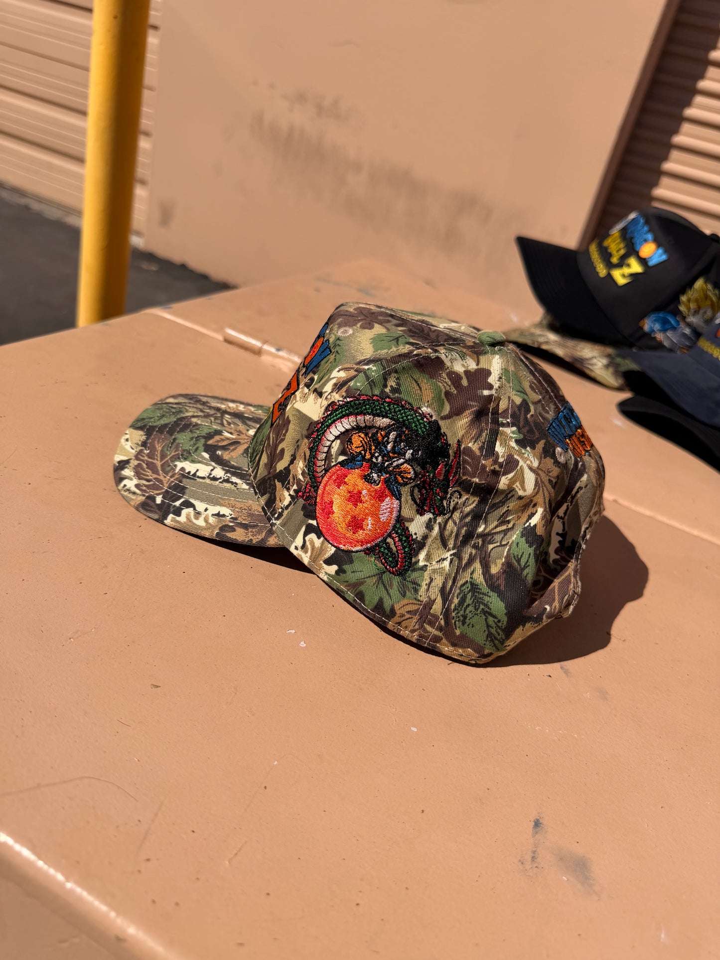 Camo DBZ Goku  Snapback