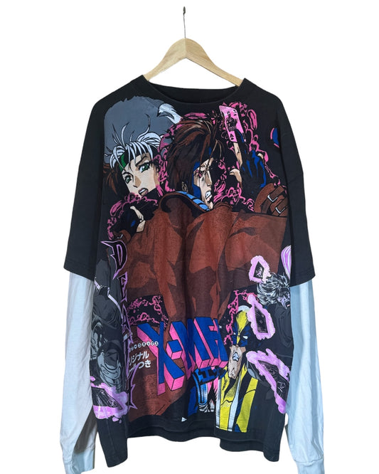 Gray with White Longsleeve - X-Men - Death Variant (Copy)