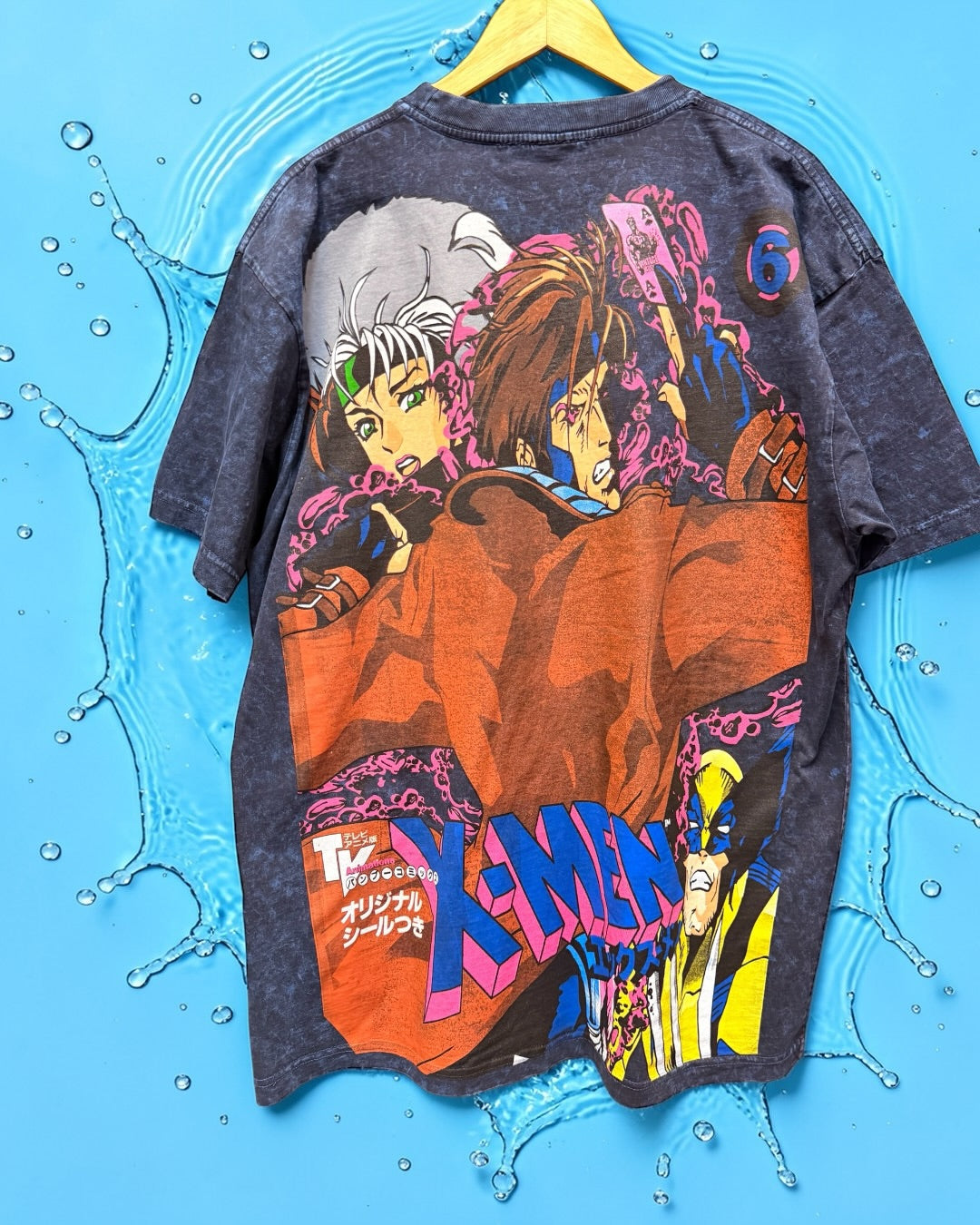 Navy Acid Wash - Archangel Front & Gambit Back