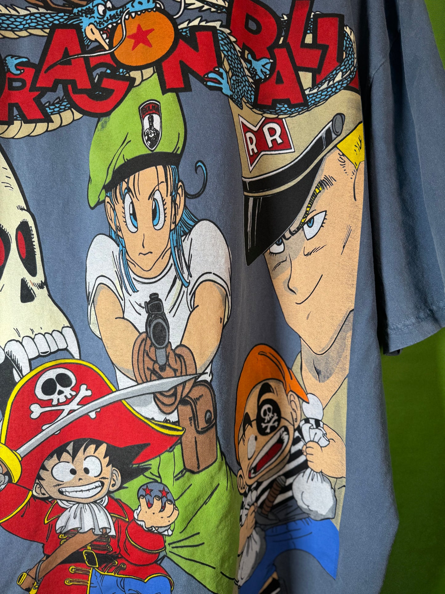 Denim Blue - Muscle Tower front - Pirates Back