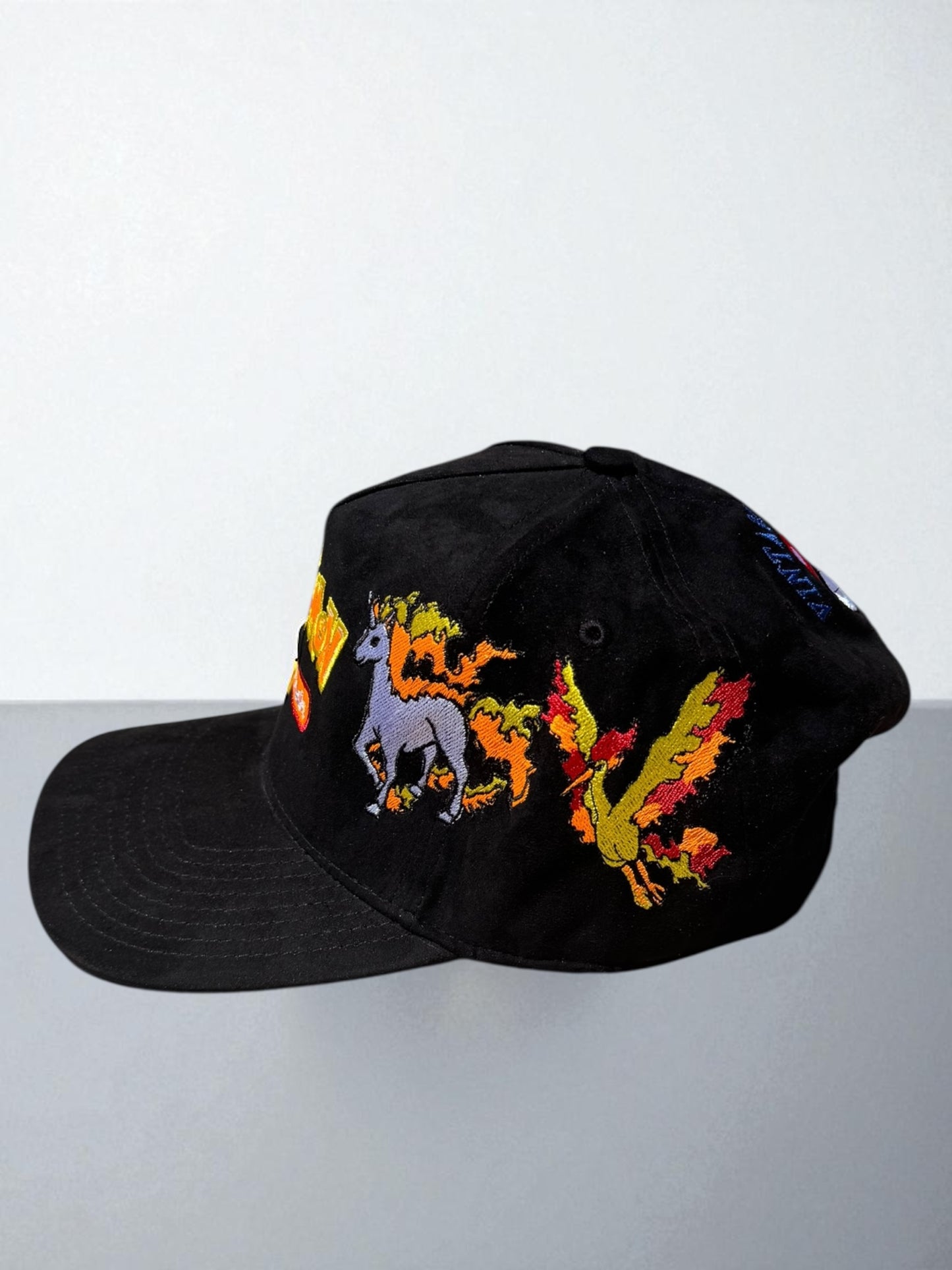 Black suede - FIRE POKEMON HAT
