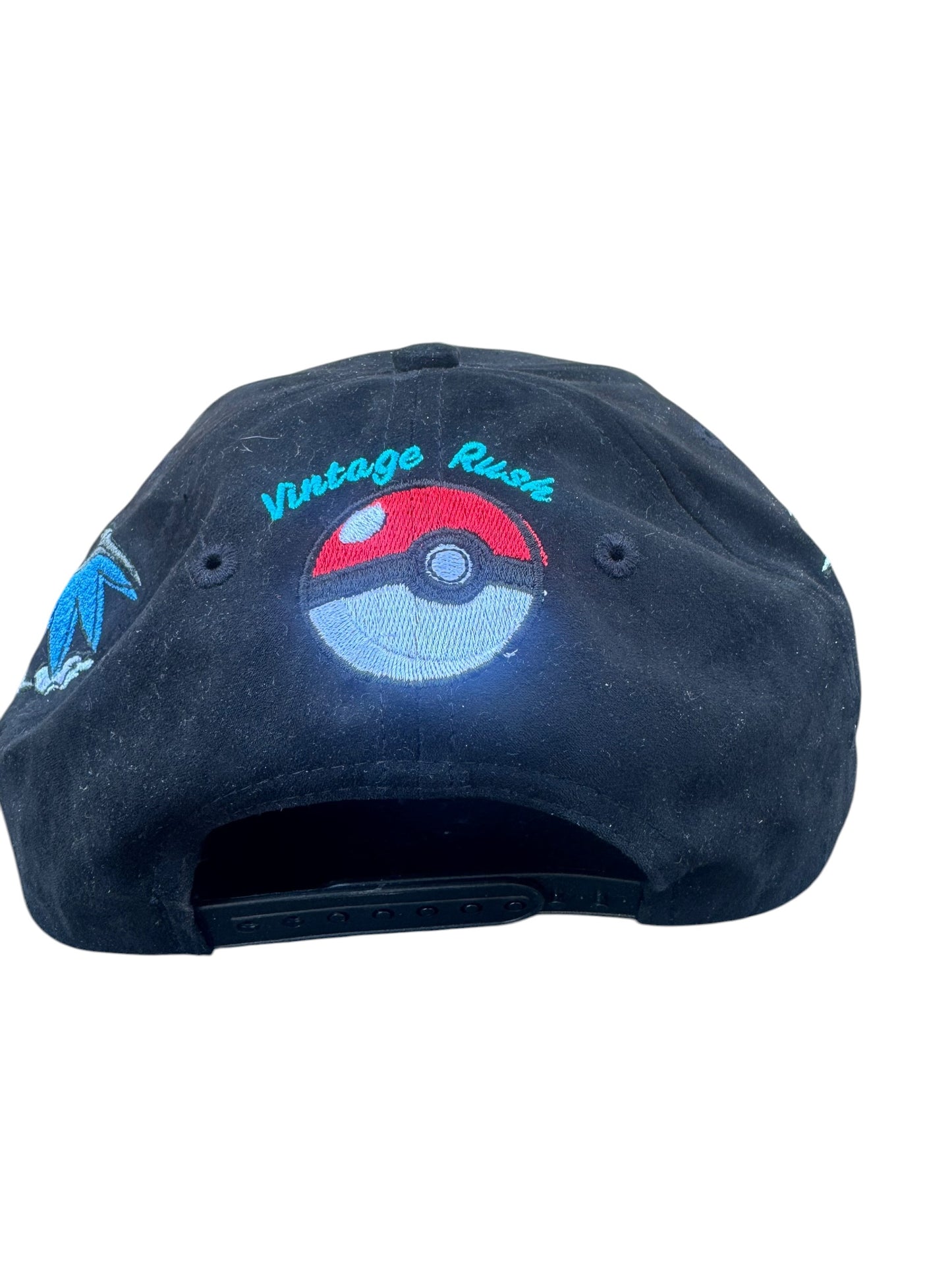 Suede Black Print Mega Evolutions - Pokemon Hat