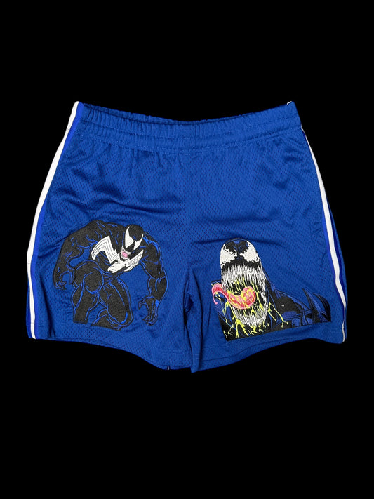 (Black Friday) - Medium Large- Blue -Venom Shorts