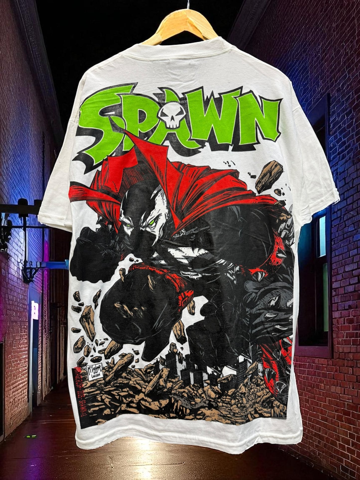 White - Big face & Spawn Rocks! Back