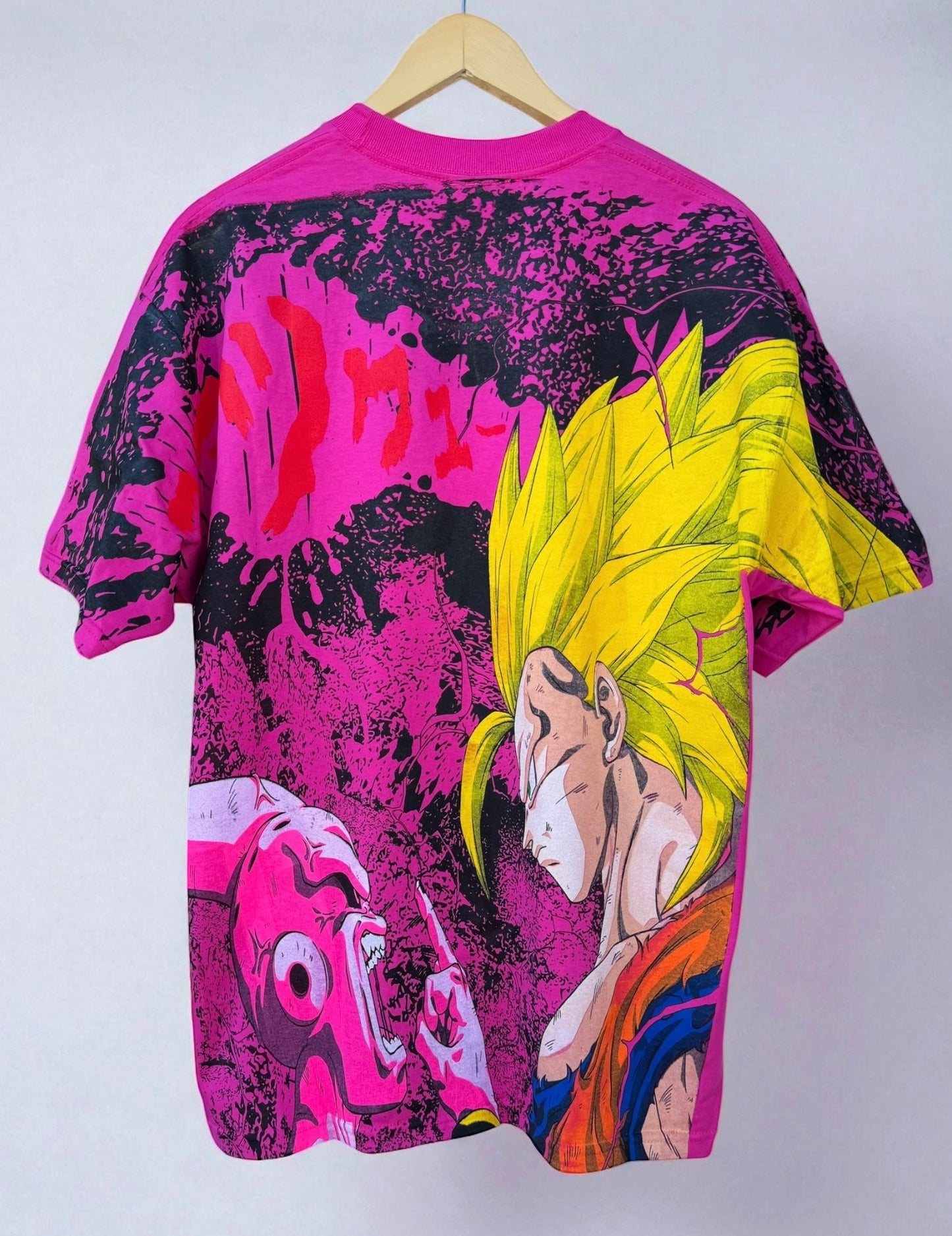 Pink - Buu Vs Goku Mega print