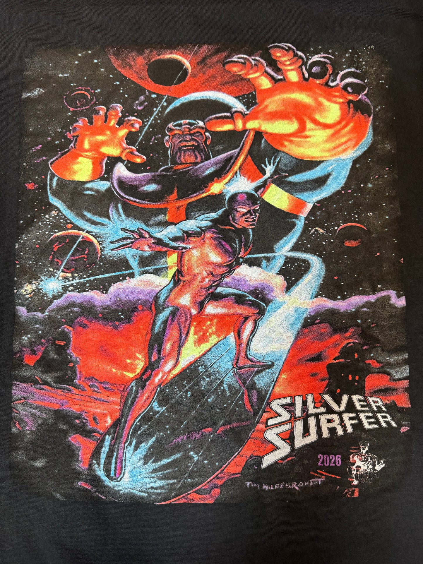 Black - Silver Surface Shirt