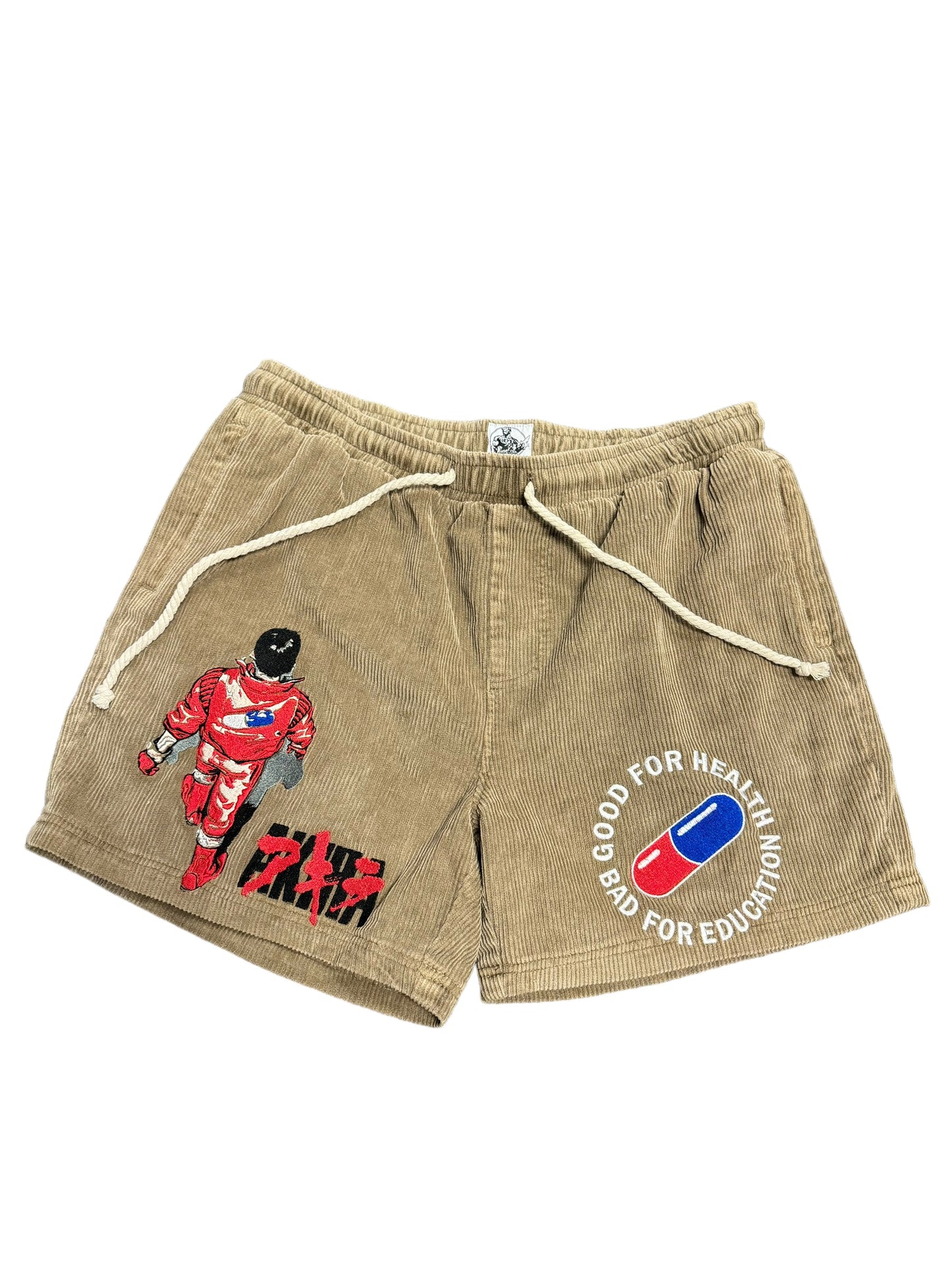 Akira Embroidered shorts
