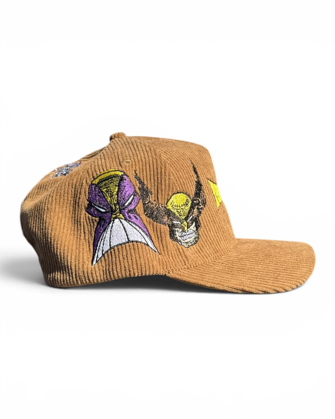 Brown Corduroy - Batman x Wolverine Hat