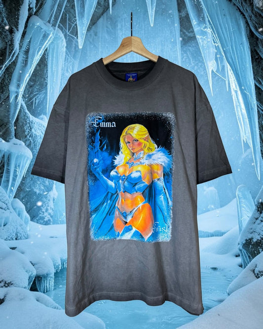Black Oil Wash - Emma Frost Shirt