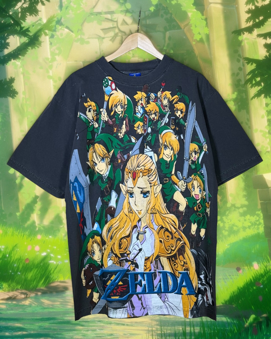 Faded - Links Front - Master Sword Back - Shirt