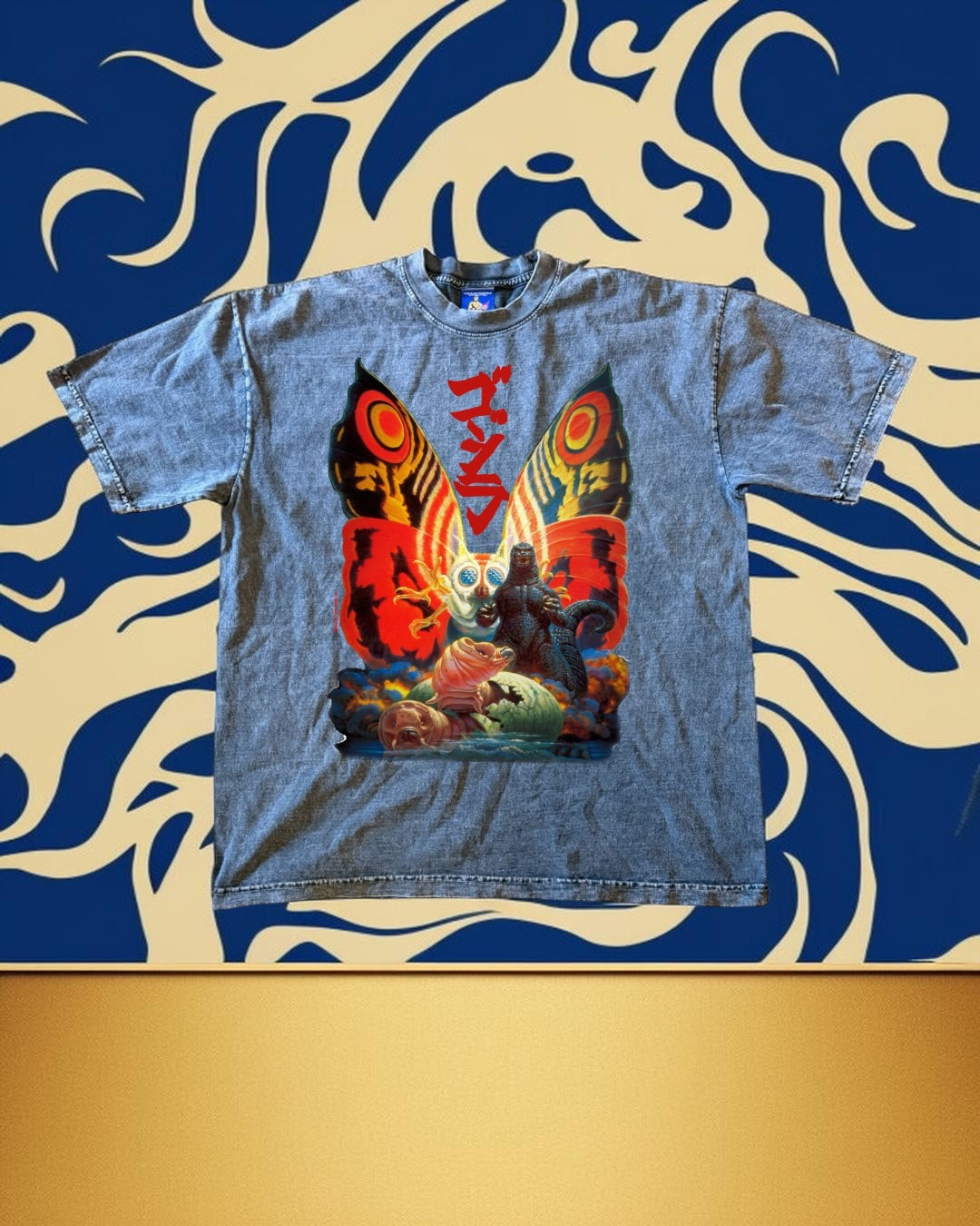 Black acid wash - Godzilla vs Mothra