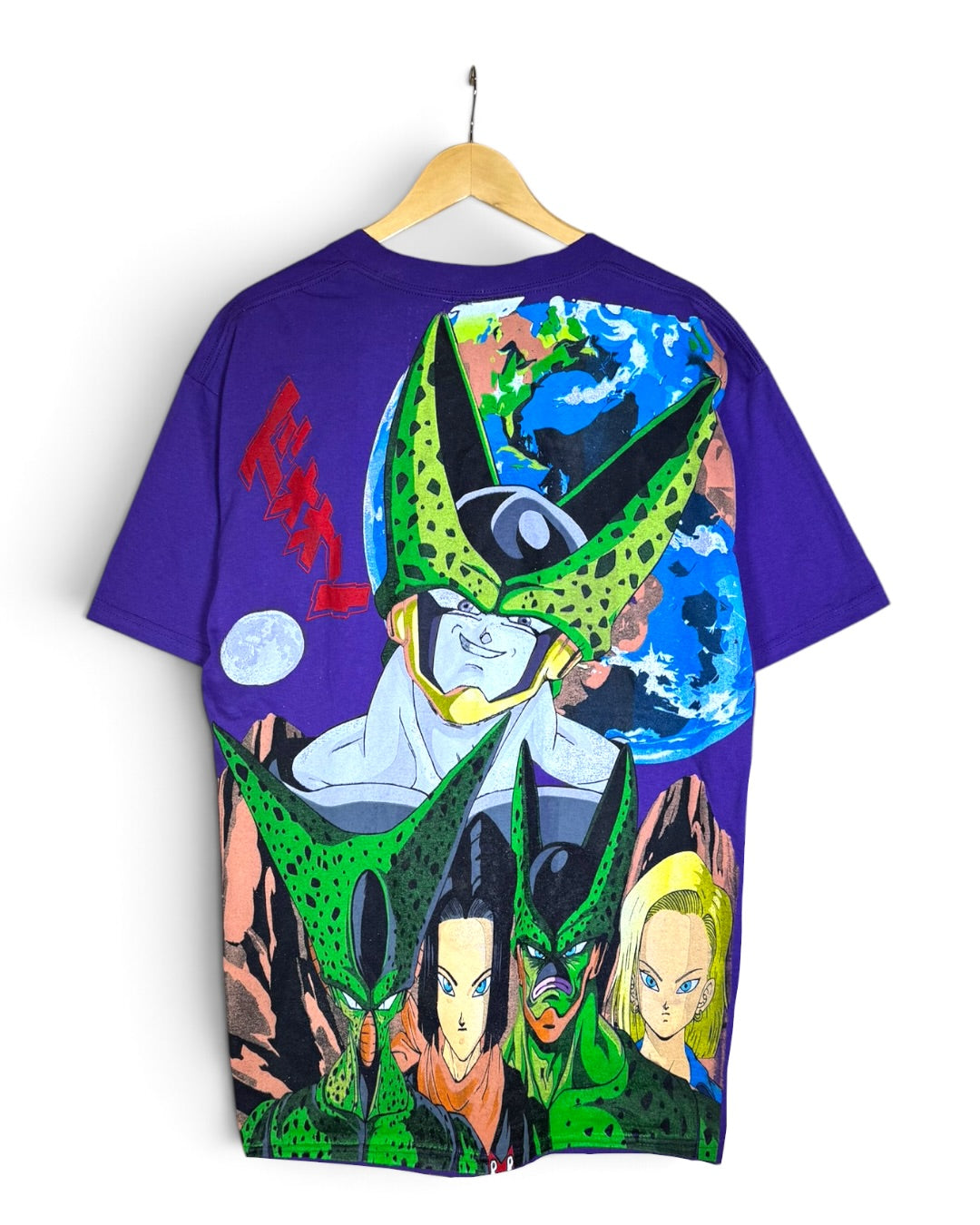 Purple - Gohan Front - Cell Forms Back - Shirt