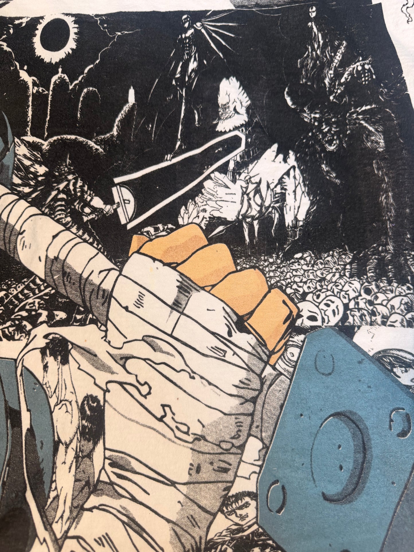 Cream hoodie - Beserk Guts manga hit
