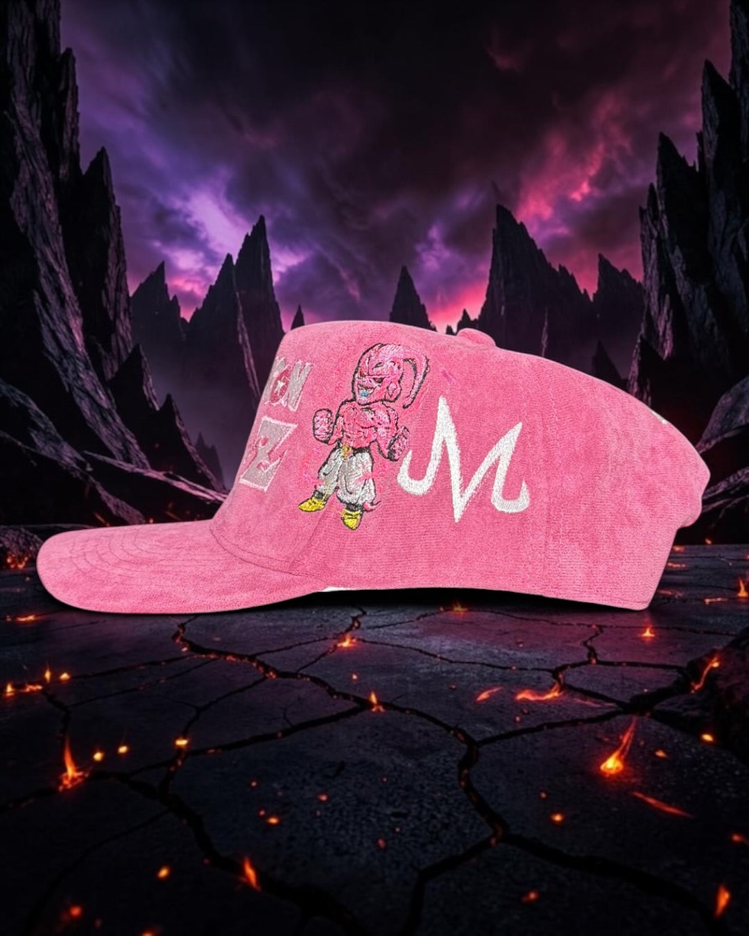Pink Suede Hat - Kid Buu - DBZ