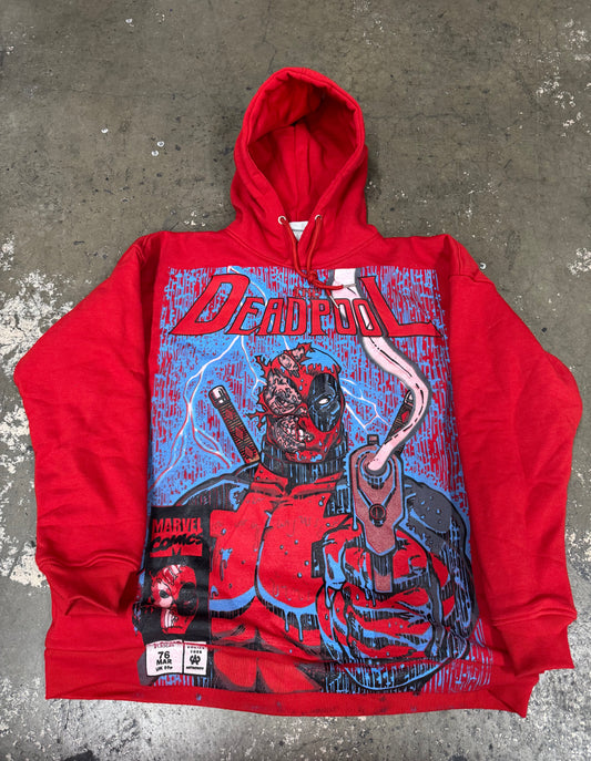 Red small errors  Premium - Deadpool 1/1 hoodie