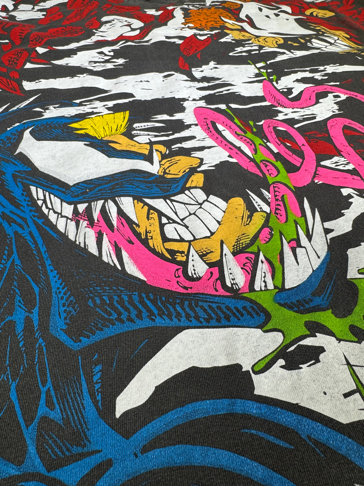 Faded - Venom VS Carnage Front and Back - Shirt