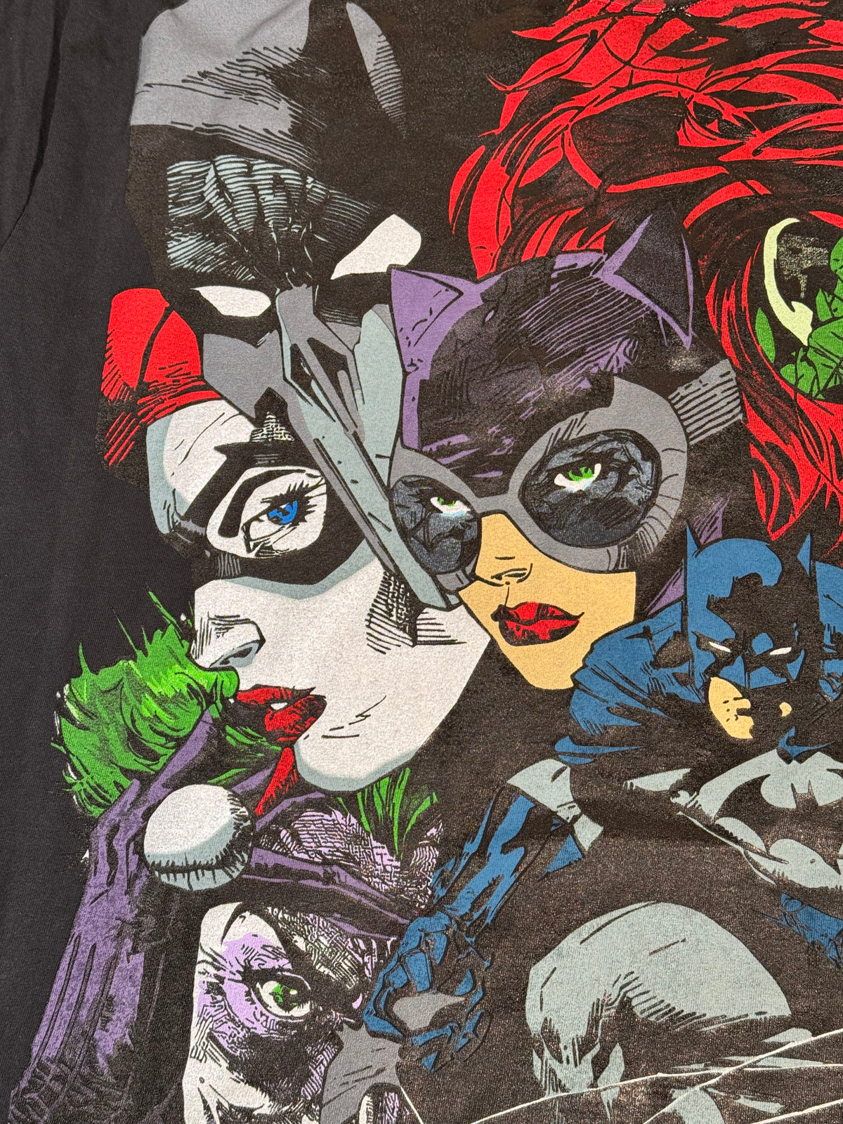 Black - Villains Front - Batman & Catwoman Back