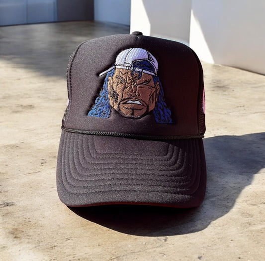 Black trucker  - Bishop Manga Series Hat