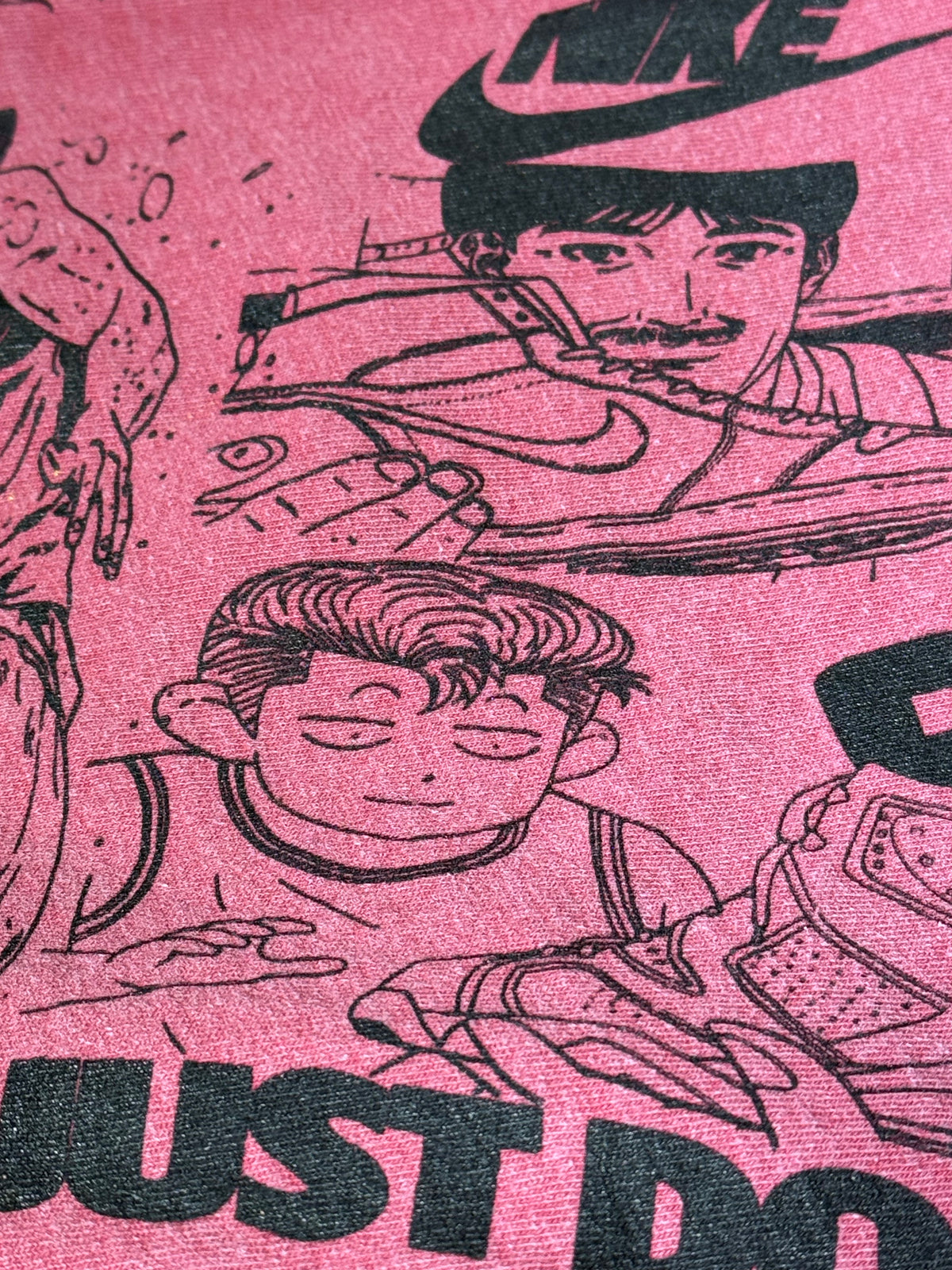 Faded Red - SlamDunk Manga Panels Mega Print - Shirt