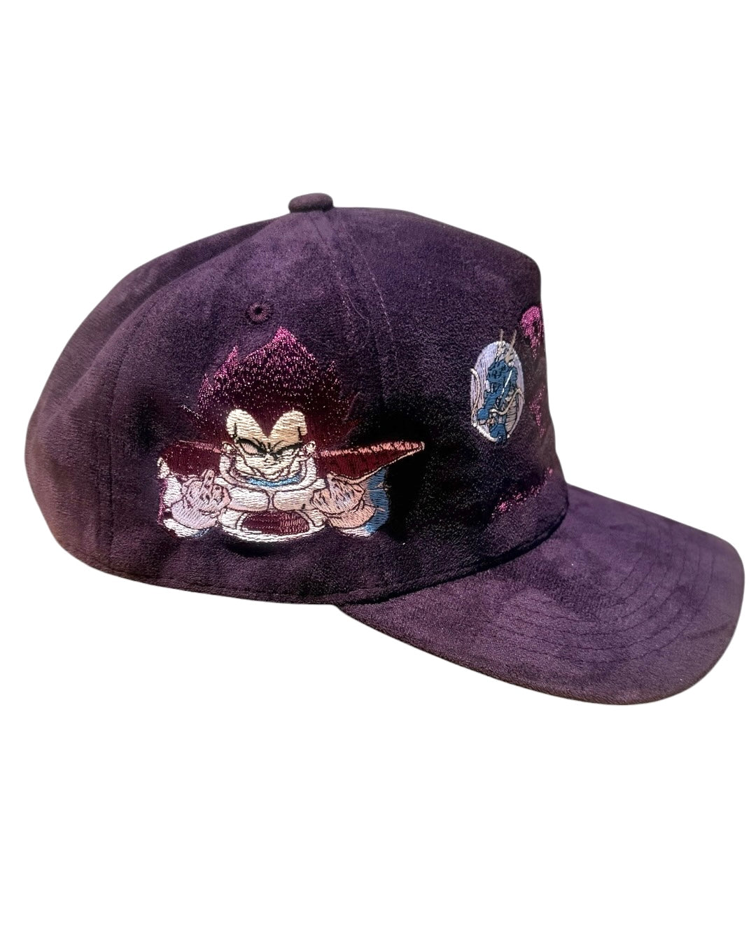 Purple Vegeta Swede  - Glow in the dark DBZ - trunks Hope Memorial Day hat!