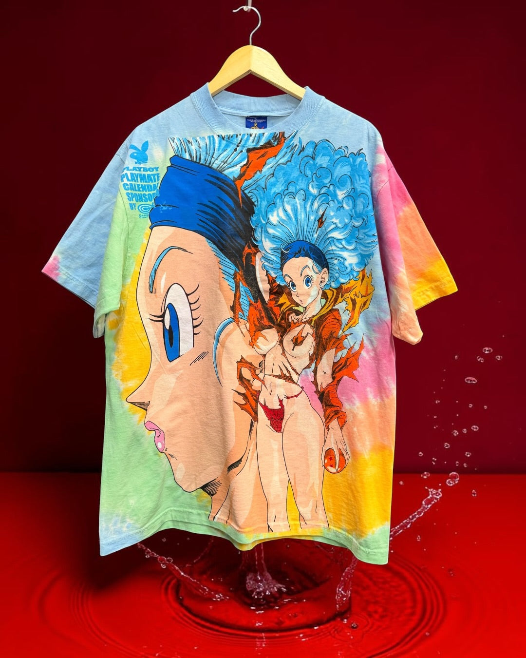 Sherbet Tie dye - Bulma PB cover front - 18 PB Cover