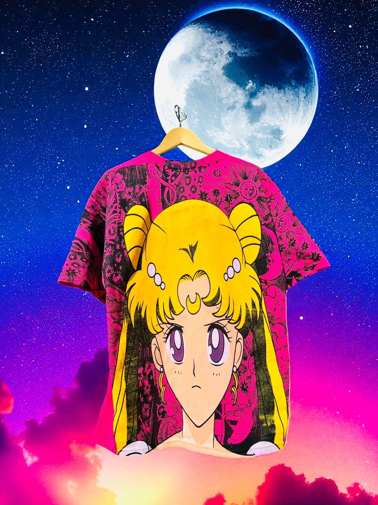 Hot Pink - Sailor MOON - MEGA Print