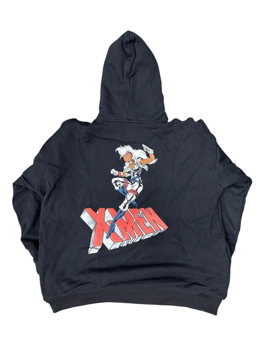 Black-Large-X-Men Hoodie featuring Storm