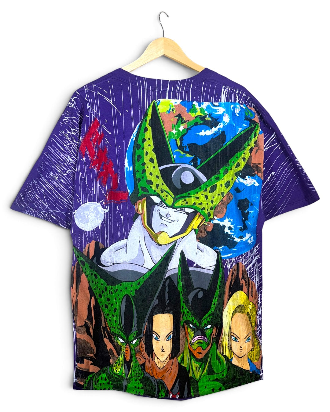 Purple Rain - Gohan Front - Cell Forms Back - Shirt