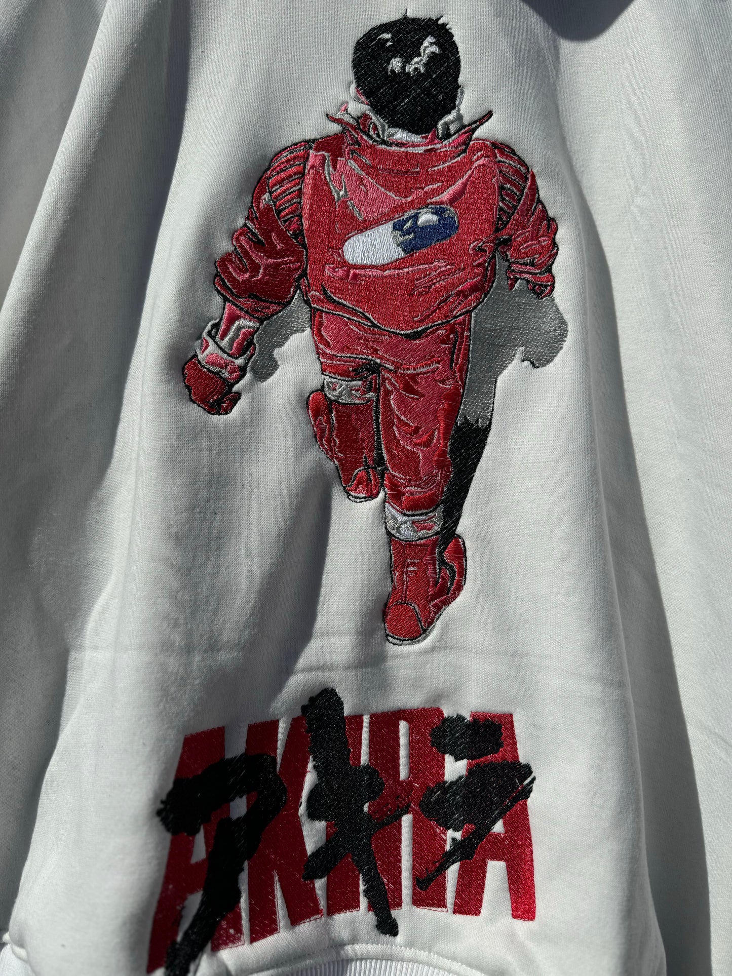 Akira White Hoodie