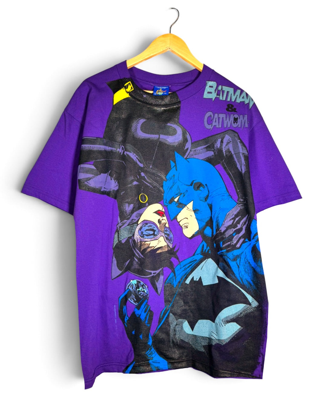 Purple - Batman & Catwoman Front - Villains Back